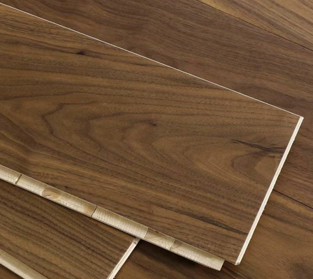 comprare Materiale per la decorazione degli interni per pavimenti compositi a noce nera OEM online manufacture
