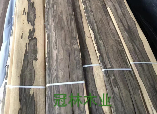 Veneer di legno naturale ciricote/ziricote altamente distintivo per mobili e palazzi