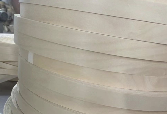 Veneer di fascia di bordo di betulla per elevata flessibilità e resistenza all'usura