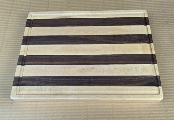 Tavola di taglio di legno di noce nera Tavola di taglio di noce 600x450x38mm 500x380x35mm