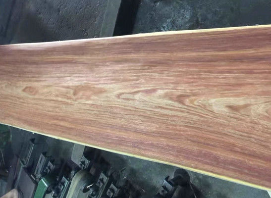 8-40 cm di larghezza Birmania Padauk Veneer di legno naturale per la produzione di mobili