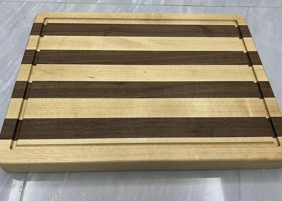 Tavola da taglio di noce nera / acero / legno di ciliegio / legno d'olivo